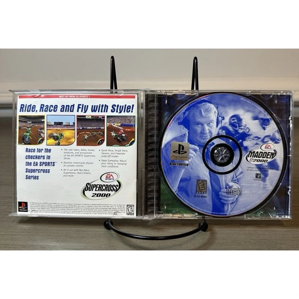Madden NFL 2000 (Sony PlayStation 1, 1999) PS1 CIB COMPLETE Classic Retro